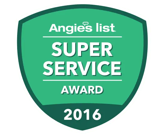 Denver Movers received Angie's list super service award 2016.