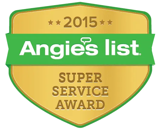 Angie's List Super Service Award 2015.