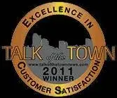 Winner of Talk of the Town Customer Satisfaction Award 2011