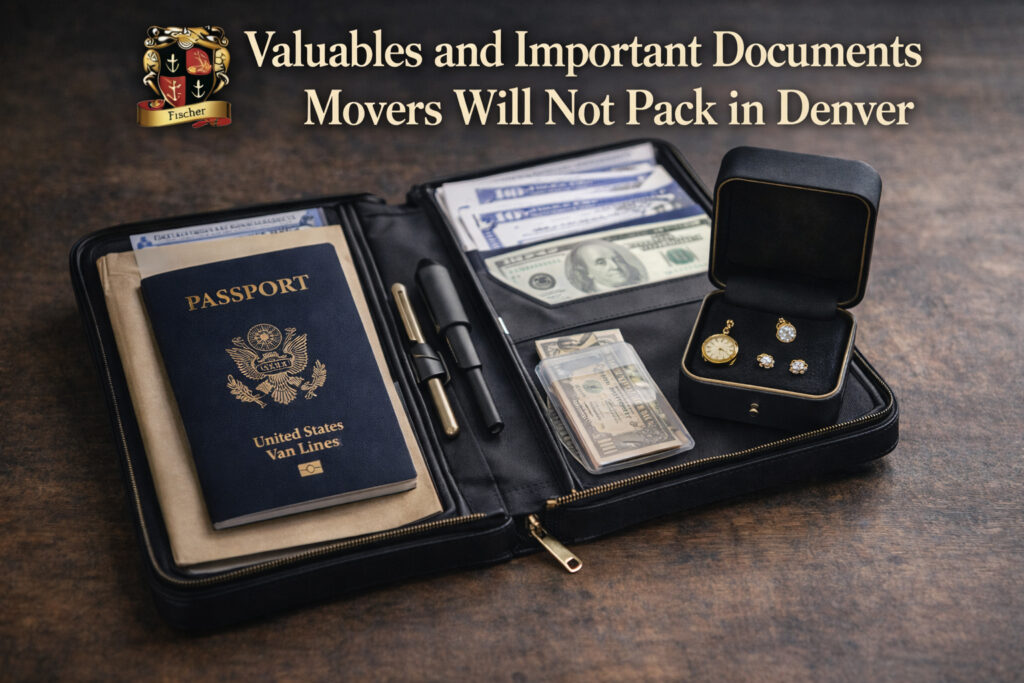 What Will Professional Movers in Denver, Colorado Not Pack fischer van lines moving company