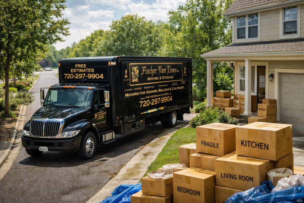 where to start packing for a house move in Denver, Colorado?