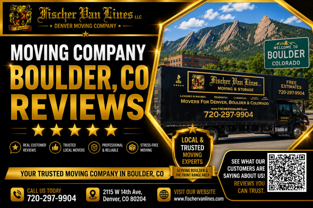 Moving Company Boulder CO Reviews: fischer van lines denver moving company
