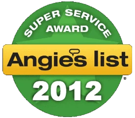 2012 Angie’s List Super Service Award